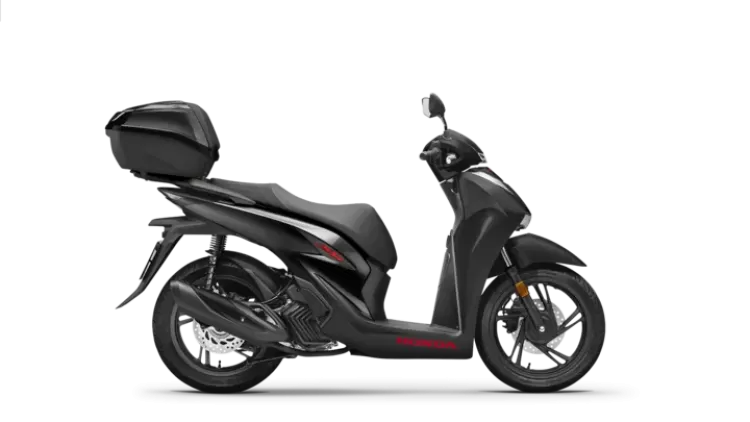 Sh125i With Smart Topbox 2024 Coal Black
